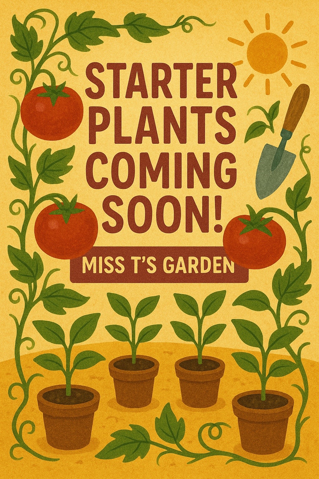 Garden beds under shade cloth